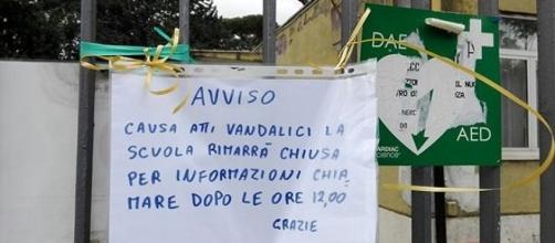 La chiusura della scuola Fabio Filzi nel quartiere Tiburtino