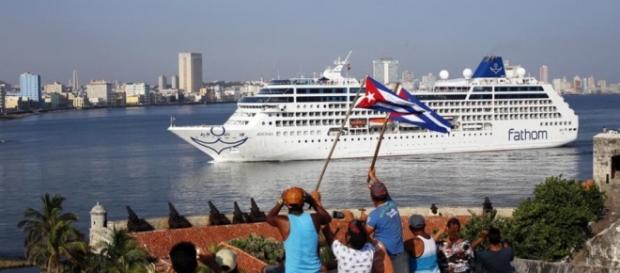 El 'Adonia' tuvo un gran recibimiento por parte del pueblo cubano El 'Adonia' tuvo un gran recibimiento por parte del pueblo cubano