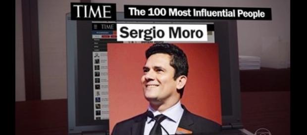 O juiz Sergio Moro, homenageado pela Time como uma das 100 pessoas mais influentes do mundo O juiz Sergio Moro, homenageado pela Time como uma das 100 pessoas mais influentes do mundo