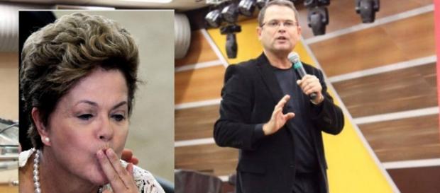 Dilma Rousseff e Sidney Rezende - Foto/Montagem Dilma Rousseff e Sidney Rezende - Foto/Montagem