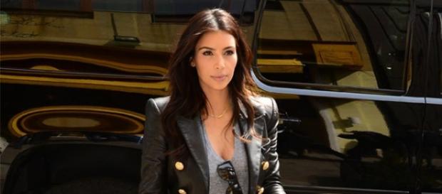 Kim Kardashian na altura do seu casamento Kim Kardashian na altura do seu casamento