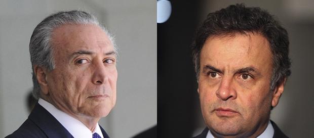 Temer e Aécio acertam aproximação Temer e Aécio acertam aproximação