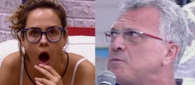 Ana Paula e Pedro Bial - Foto/Montagem Ana Paula e Pedro Bial - Foto/Montagem