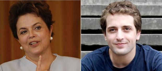 Dilma e Gregório - Foto/Montagem - Imagens: Google Dilma e Gregório - Foto/Montagem - Imagens: Google