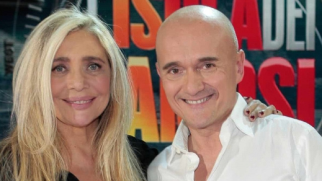 Mara Venier e Alfonso Signorini all'Isola dei Famosi