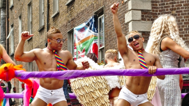 Foto tratta dal Gay pride di dublino
