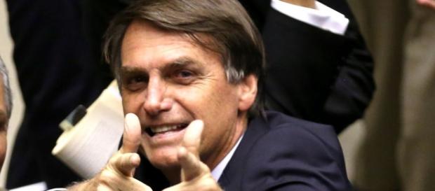Deputado federal Jair Bolsonaro em destaque Deputado federal Jair Bolsonaro em destaque