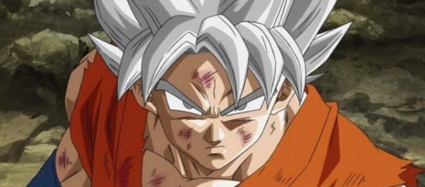 Gokú super saiyajin dios blanco poderoso Gokú super saiyajin dios blanco poderoso