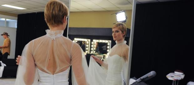 Kim (19) macht sich bereit für den Altar, Foto: ProSieben Kim (19) macht sich bereit für den Altar, Foto: ProSieben