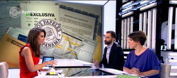 Periodista Ana Pastor presenta la exclusiva en 'El Objetivo' de la Sexta TV Periodista Ana Pastor presenta la exclusiva en 'El Objetivo' de la Sexta TV