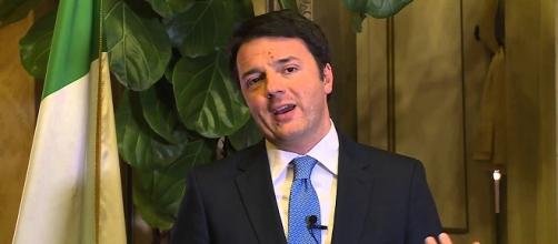 Il premier italiano Matteo Renzi.
