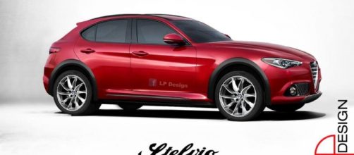 Alfa Romeo Stelvio: render di Lp Design