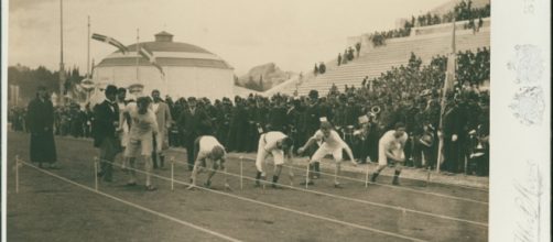 I Olimpiade moderna, 6 aprile 1896, finale dei 100 metri