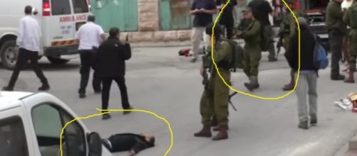 Il soldato israeliano che ha sparato al palestinese a terra inerme