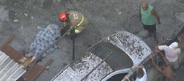 Explosão ocorreu no primeiro andar do prédio deixando 5 mortos Explosão ocorreu no primeiro andar do prédio deixando 5 mortos