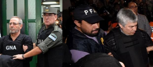 Momento de la detención de Lázaro Báez Momento de la detención de Lázaro Báez