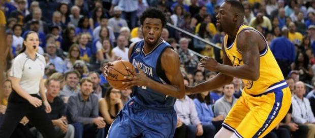 Wiggins y Green durante el partido de ayer Wiggins y Green durante el partido de ayer