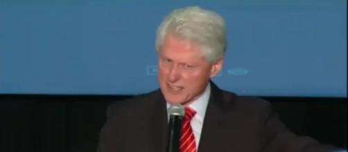 Bill Clinton on the trail, via YouTube