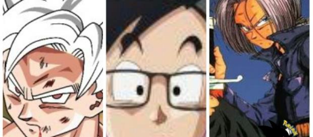 Goku version white, Gohan y Trunks Goku version white, Gohan y Trunks