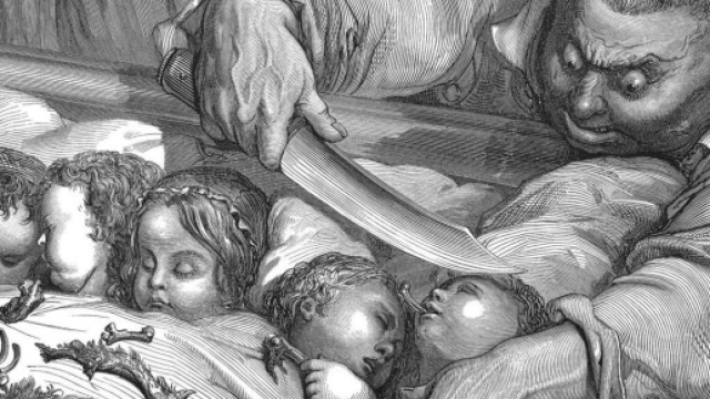 La favola di Pollicino in un'illustrazione di Gustave Dor&egrave;
