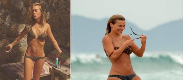Alguns fãs consideram que a actriz brasileira está muito magra Alguns fãs consideram que a actriz brasileira está muito magra