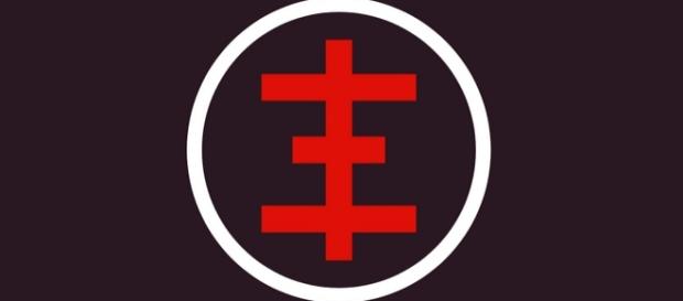 Jeden z symboli Paneuropy, niweczącej Europę Jeden z symboli Paneuropy, niweczącej Europę
