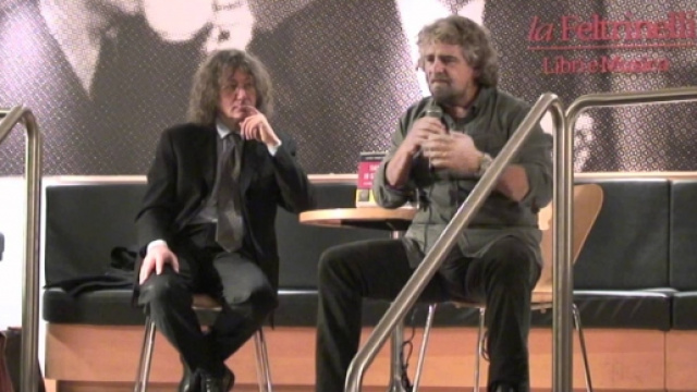 Casaleggio e Grillo, ideatori del M5S