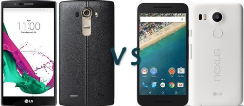 Confronto smartphone LG: G4 vs Nexus 5X