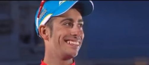 Fabio Aru sul podio della Vuelta Espana