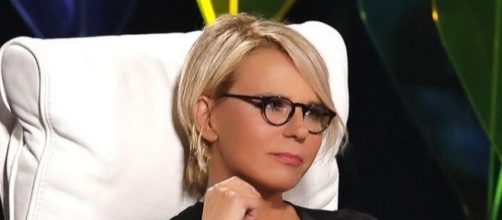 Maria De Filippi nella prima puntata di Rischiatutto