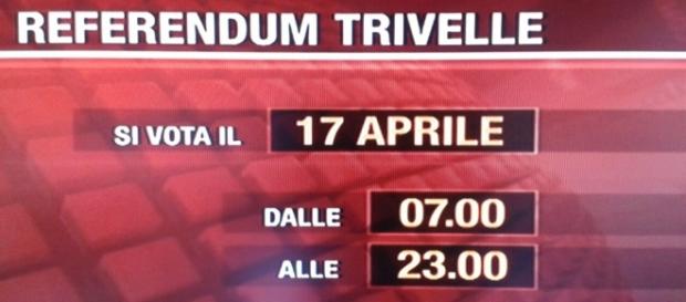 Il referendum del 17 aprile sulle concessioni allungate Il referendum del 17 aprile sulle concessioni allungate
