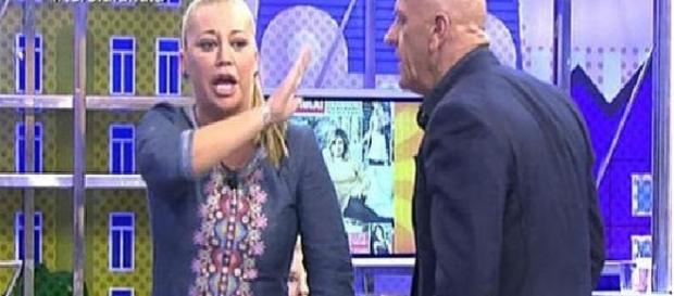Kiko Matamoros y Belén Esteban discuten por Laura Matamoros Kiko Matamoros y Belén Esteban discuten por Laura Matamoros
