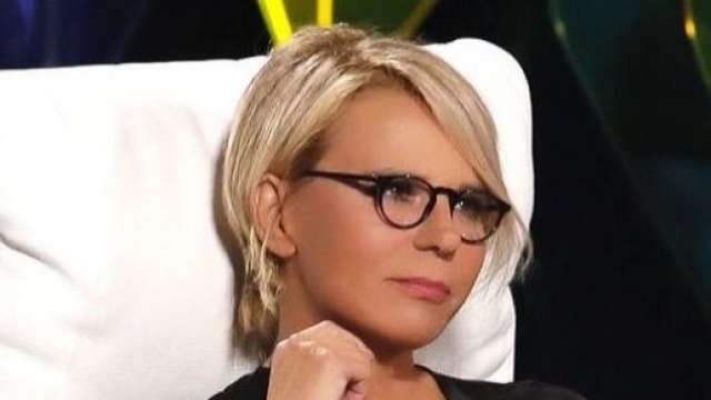 Maria De Filippi nella prima puntata di Rischiatutto