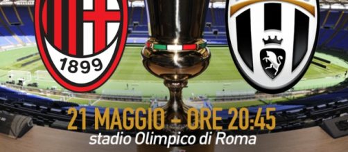 Finale di Coppa Italia 2016, Juventus Milan, stadio Olimpico, 21 maggio