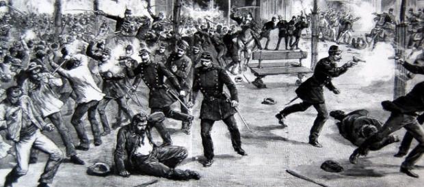 Manifestation et échauffourées le 1er mai 1891 à Clichy Manifestation et échauffourées le 1er mai 1891 à Clichy