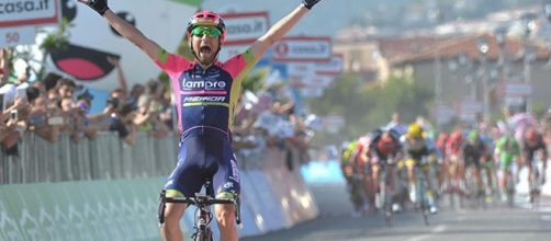 El italiano Diego Ulissi se adjudicó la cuarta etapa de la 99 edición del Giro de Italia