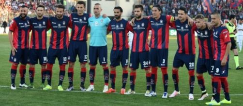 La squadra del Crotone Calcio.