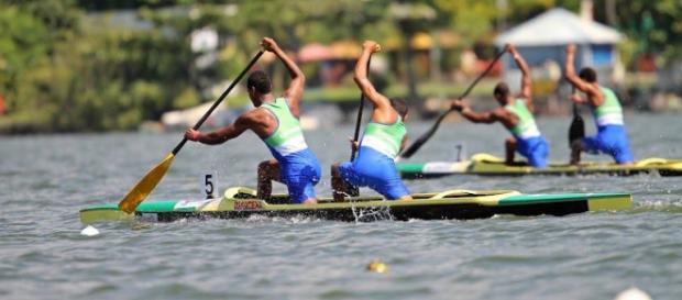 Crédito da foto: Reprodução/Facebook Oficial da Confederação Brasileira de Canoagem Crédito da foto: Reprodução/Facebook Oficial da Confederação Brasileira de Canoagem