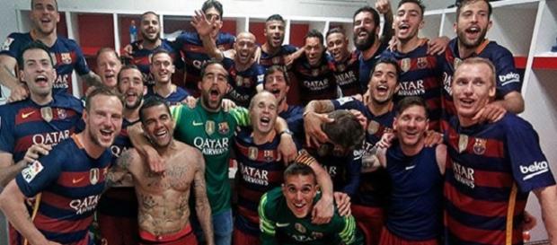 El F.C.Barcelona se proclama campeón de la Liga 15/16 El F.C.Barcelona se proclama campeón de la Liga 15/16