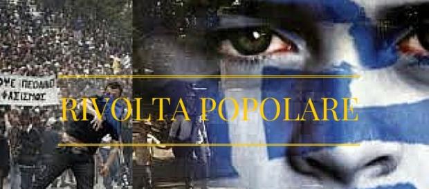 I greci tornano in piazza. Fonte : http://ilcomplotto.altervista.org/la-grecia-si-rivolta-e-nessuno-ne-parla/ I greci tornano in piazza. Fonte : http://ilcomplotto.altervista.org/la-grecia-si-rivolta-e-nessuno-ne-parla/