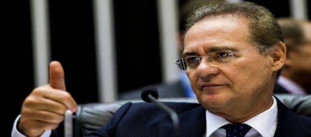 O presidente do Senado Renan Calheiros O presidente do Senado Renan Calheiros