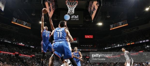 Penetración de Russell Westbrook Penetración de Russell Westbrook