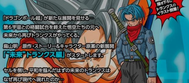 Trunks del futuro y Gokú saiyajin blanco Trunks del futuro y Gokú saiyajin blanco