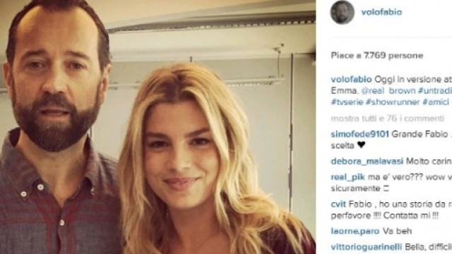Emma Marrone attrice per Fabio Volo.