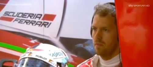 Sebastian Vettel, pilota della Ferrari