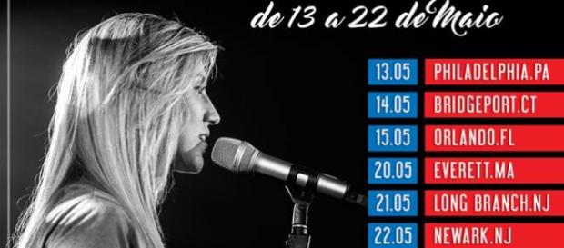 Bruna Viola apresenta em seis cidades americanas Bruna Viola apresenta em seis cidades americanas