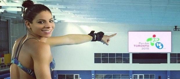 Ingrid se destacou no Pan de Toronto Ingrid se destacou no Pan de Toronto