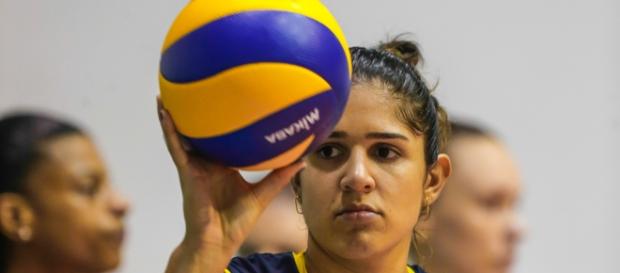 Meninas do vôlei brasileiro treinam para os Jogos Olímpicos Meninas do vôlei brasileiro treinam para os Jogos Olímpicos
