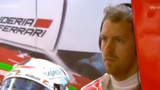 Sebastian Vettel, pilota della Ferrari