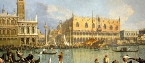 Canaletto, "Il molo, il Palazzo Ducale e il campanile di San Marco".